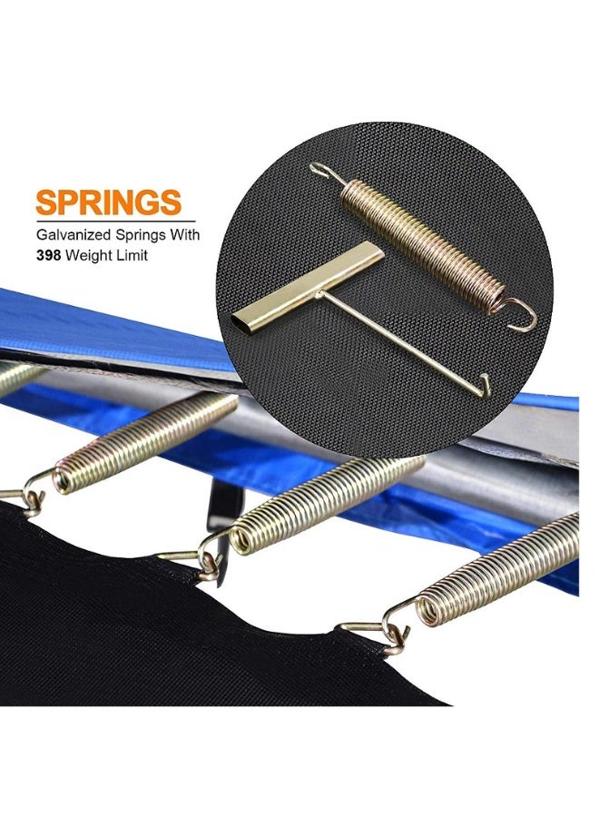 JSAITOYS 10feet Outdoor Fitness Round Jumping Bed Trampoline 305x305:248cm - Image 5